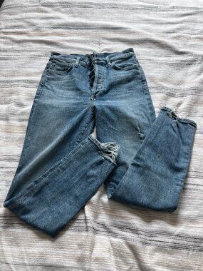 Citizens of Humanity Olivia High Rise Slim Ankle Jeans Backroad - 27